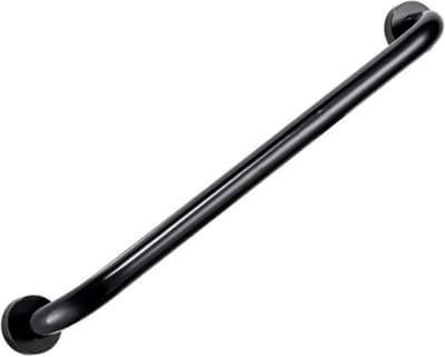 Badgreep 30cm mat zwart