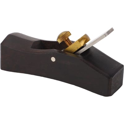 Mini Houten Schaaf Handgereedschap Trimvlak Ebbenhout Handwerk Gadget voor Houtbewerking Schaven Afschuinen black