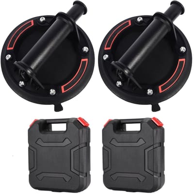 Cosensi - Glass Suction Cups - Zuignappen - Heavy Duty - 8 Inch - Perfect voor Glad en Vlak - Ideaal voor Glas en Tegels - 2 Stuks