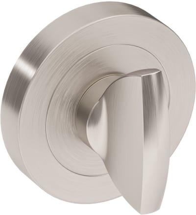 Gamet Basic Line - Ovale WC-schild - Geborsteld Nikkel