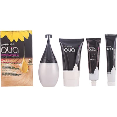 Olia Permanente Kleuring #9,3 Zeer Licht Goudblond Set 4 stuks