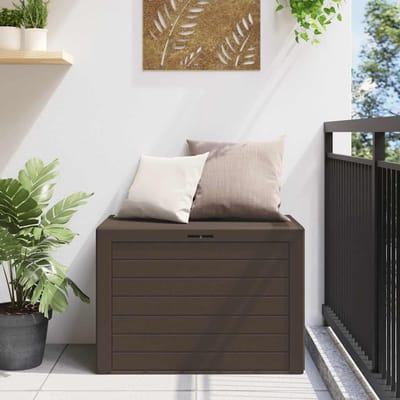vidaXL - Tuinbox - 78x44x55 - cm - bruin