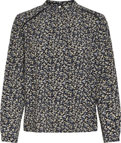 ONLY ONLNEW MALLORY  L/S BLOUSE AOP WVN NOOS Dames Top - Maat 36