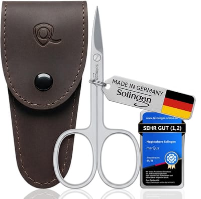 Dailygoods- Nagelschaar Hoge Kwaliteit - Extra Scherp - Gebogen Rand - Nagelschaaretui - Voor Handen en Voeten - Nauwkeurig Snijden - Nagelschaartje