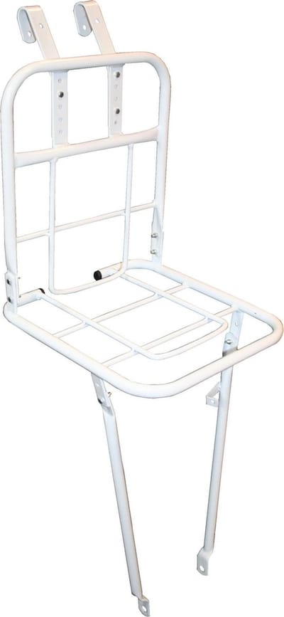 Benson Fietsvoordrager - 28 inch - Stevig - Inclusief witte steun - Max. 19 kg