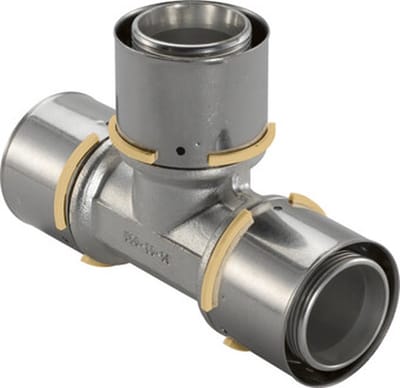 Uponor - Unipipe press T-stuk 50 x 50 x 50 - 1046928