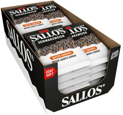 Villosa Sallos Schwarzweich Salted Caramel – 20 x 200 g