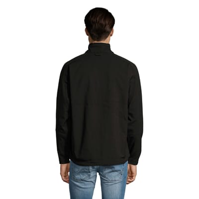 SOLS Heren Relax Soft Shell Jas (Zwart)