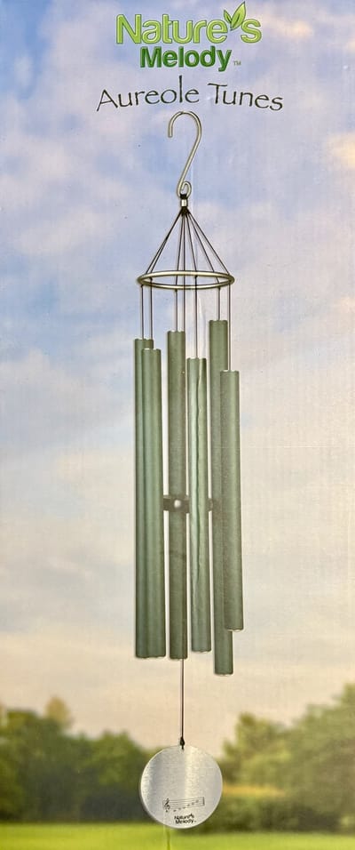Windgong, Aureole Tunes, Nature’s Melody, Forest Green, ca 91cm