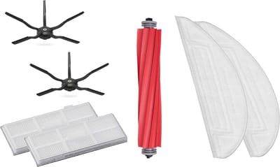 Onderhoudspakket (Zwart) incl dweil - Compatible met Roborock S7 Series