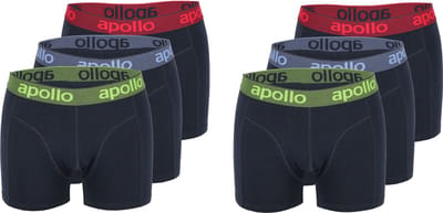 Apollo Katoenen Heren Boxers - 6 pack - maat XXL