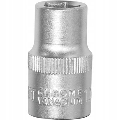 Dopsleutel 1/2" 12 mm Graniet ZWARTE EDITIE