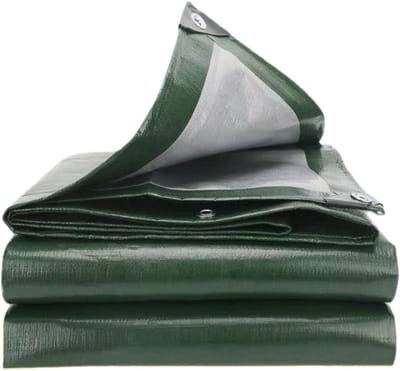 Afdekzeil - Zeil Dekzeil - Bescherming Buiten - UV-bestendig en Waterdicht - 220 x 220 cm - Groen