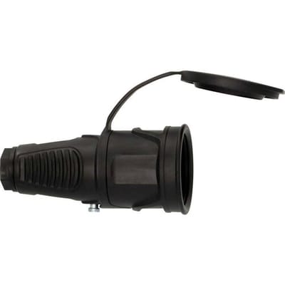 Brennenstuhl 1082050020 Stekker met randaarde Zwart IP54
