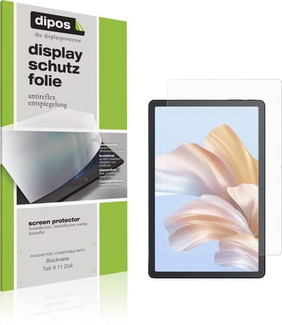 dipos – 2x Matte Beschermfolie geschikt voor Blackview Tab 9 11 Zoll | Krasbestendige & antireflecterende Screenprotector Ultra-Thin