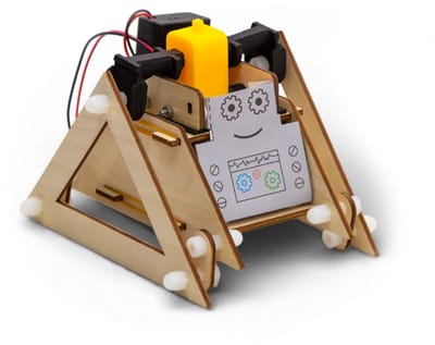 Robot Zappiebox - Educatief Wetenschap & Techniek speelgoed voor 5-9 jaar - Spelend leren - STEM speelgoed - Bouwpakket kinderen
