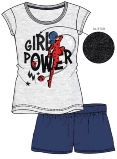 Miraculous Ladybug Power korte pyjama's voor kinderen 5 - 6 jaar / 110 - 116 cm