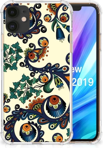 Anti Shock Case Apple iPhone 11 Barok Flower