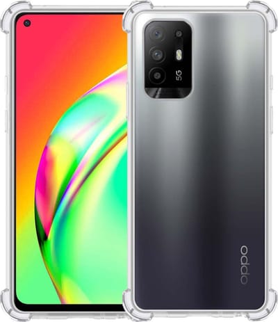 Hoesje Geschikt voor OPPO A94 5G - Sterk & Shockproof - Siliconen Case - Back Cover - Telefoon Hoes Shock Proof - Transparant