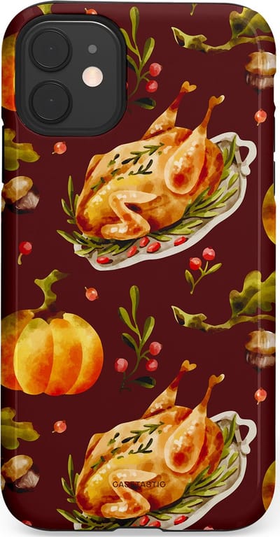 Casetastic Hoesje Geschikt voor Apple iPhone 11 - Stijlvolle Beschermende Duo-layer Case - Overvloed