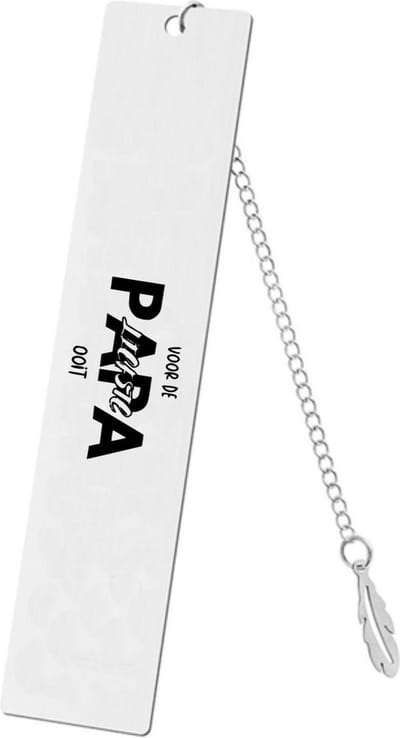 Akyol - voor de liefste papa ooit boekenlegger - Papa - familie - cadeau