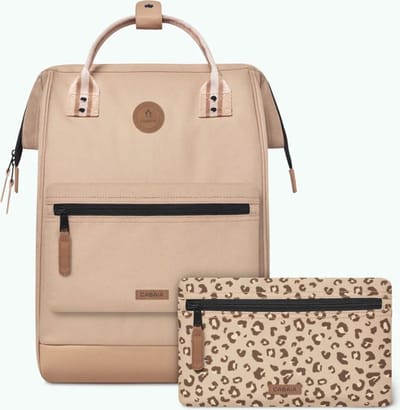 CABAIA - Rugzak Adventurer Large 23L Lobito, Computercompartiment 15", Levenslange garantie, Brede opening - Bruin