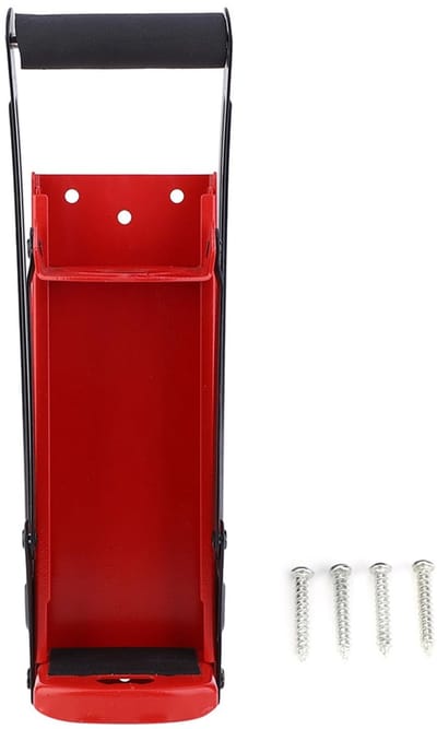 Dailygoods- Blikjespers Hoog Leveraged Ontwerp - Flessenpers tot 2.5 Liter - Duurzaam Stalen Behuizing - Handvat met Antislip - Gemakkelijke Flesopener - Comfortabele Grip - Blikjesvermaler