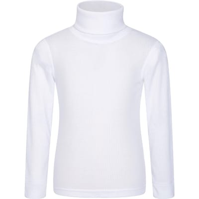 Mountain Warehouse Kinder-/kids Talus Roll Neck Top met lange mouwen (Wit)