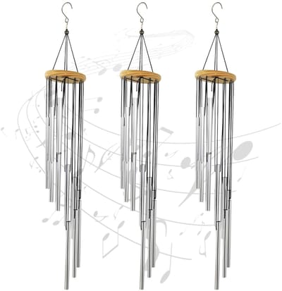 Dailygoods - 3 Stuks Windgong voor Buiten Hangend - Modern Design