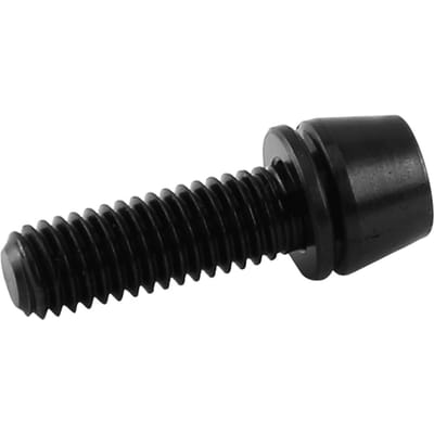 Nieuwe Titaniumlegering Titanium Conische Hoofdbout Schroef Met Ring Voor Mountainbike M6X16