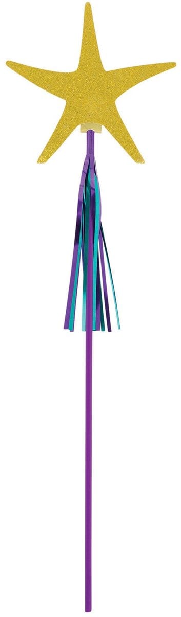 Amscan Glitter Toverstafjes Zeester 40 Cm 6 Stuks