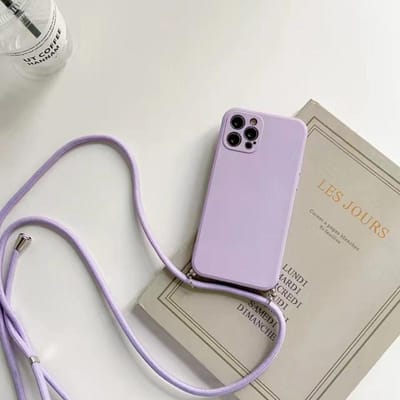 Voor Oneplus 12 Crossbody Ketting Bandje Lanyard Koord Hoesje Voor One Plus 12R 12 1+12 Zwart Touw Siliconen Telefoonhoesje Funda For One plus 12&Case & Strap