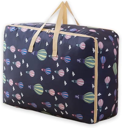 opbergzakken 84L Waterdichte Heavy Duty Oxford Organizer Tassen, Vochtbestendig en Stofdicht Onder Bed Opslag Opvouwbaar, Ballon