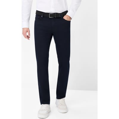 Brax Heren Jeans  Style CHUCK BLUE BLACK, denim donkerblauw, maat 32/30