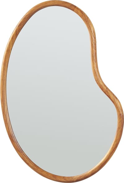 Wandspiegel Jokioinen 75x55 cm eikenkleurig