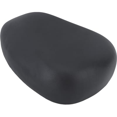 Selle de Vélo Électrique Amortissante Coussin de Selle de Vélo Électrique Imperméable PU Selle Souple en Latex black