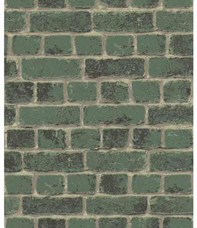 GROEN STEENSTRIPS BEHANG EXCLUSIEF RASCH 806755