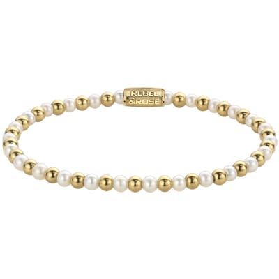 Rebel and Rose RR-40126-G -More Balls Than Most - armband-Maat M