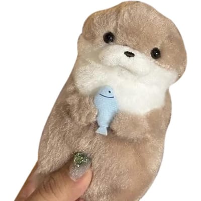 Porte-clés créatif Kawaii en peluche avec chaîne et pendentif, bijoux pour sac d'école, portefeuille, breloques white