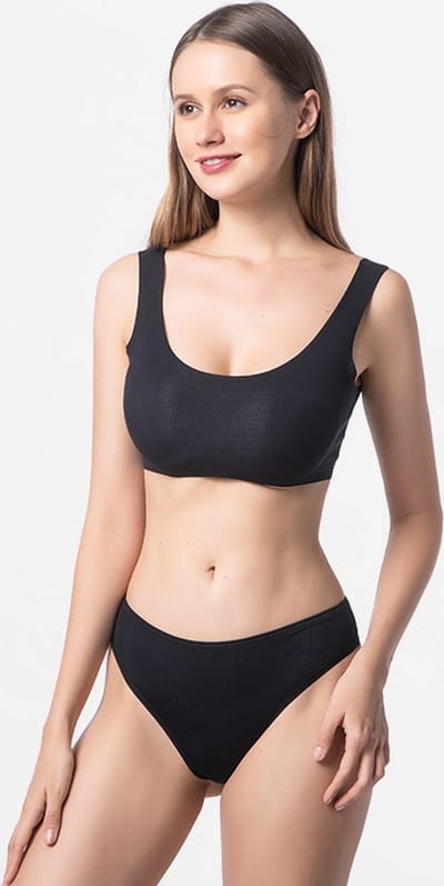 String dames Micro Modal vanta zwart