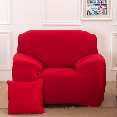 Europese Stijl Fauteuilhoes Met Rok Stretch Bankhoes Voor Woonkamer Elastische Bankhoes 75-120cm