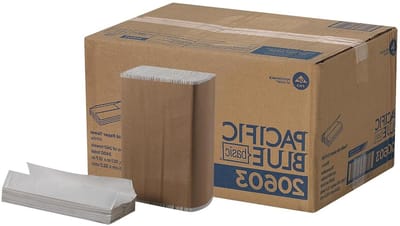Papieren Handdoeken - C-Fold Handdoeken - Hygiënisch Drogen - Betrouwbare Absorptie - 10-1/4" x 13-1/4" - Wit