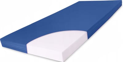 NOVIO Zorgmatras - matras - incontinentie - waterdicht - 70x200cm - Medium Koudschuim HR45 - circa 16 cm - Anti Bacterieel - CertiPUR® en Oekotex gecertificeerd
