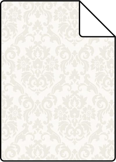 Proefstaal Origin Wallcoverings behang ornamenten wit - 26,5 x 21 cm - 346201-S