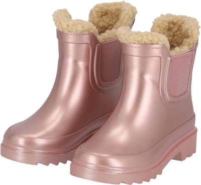 XQ Footwear - Regen - Laarsjes - Chelsea - Roze - Maat 21/22