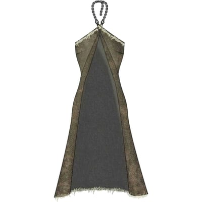 The Ragged Priest Haltertop ‘Deity’ voor dames (Bruin)