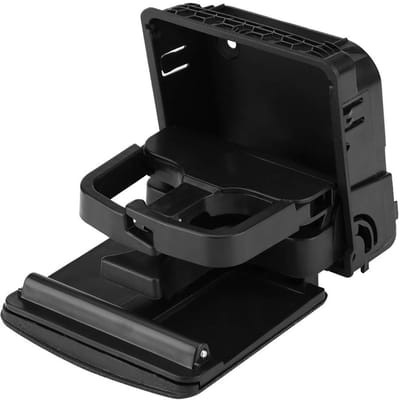 Dailygoods- Bekerhouder Auto - Achter Armsteun - Hoogwaardig Kunststof - Compatibel met GTI MK5/MK6 - Duurzaam - Lange Levensduur - Drankhouder