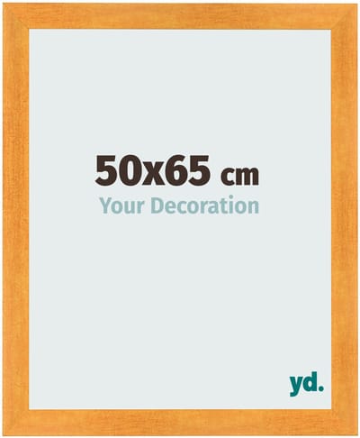 Your Decoration - Fotolijst 50x65 cm - MDF - Oranje - Pisa