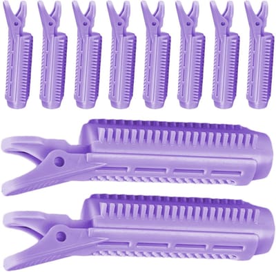 Haarvolume Clips - Roller Clips Wortels - Haarstyling Thuis - Sterk Stevig Ontwerp - 10 x 3 cm