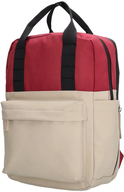 Beagles Bando Rugzak - Tabletvak - Tablet - Schooltas - Werktas - Reis - Bordeaux rood